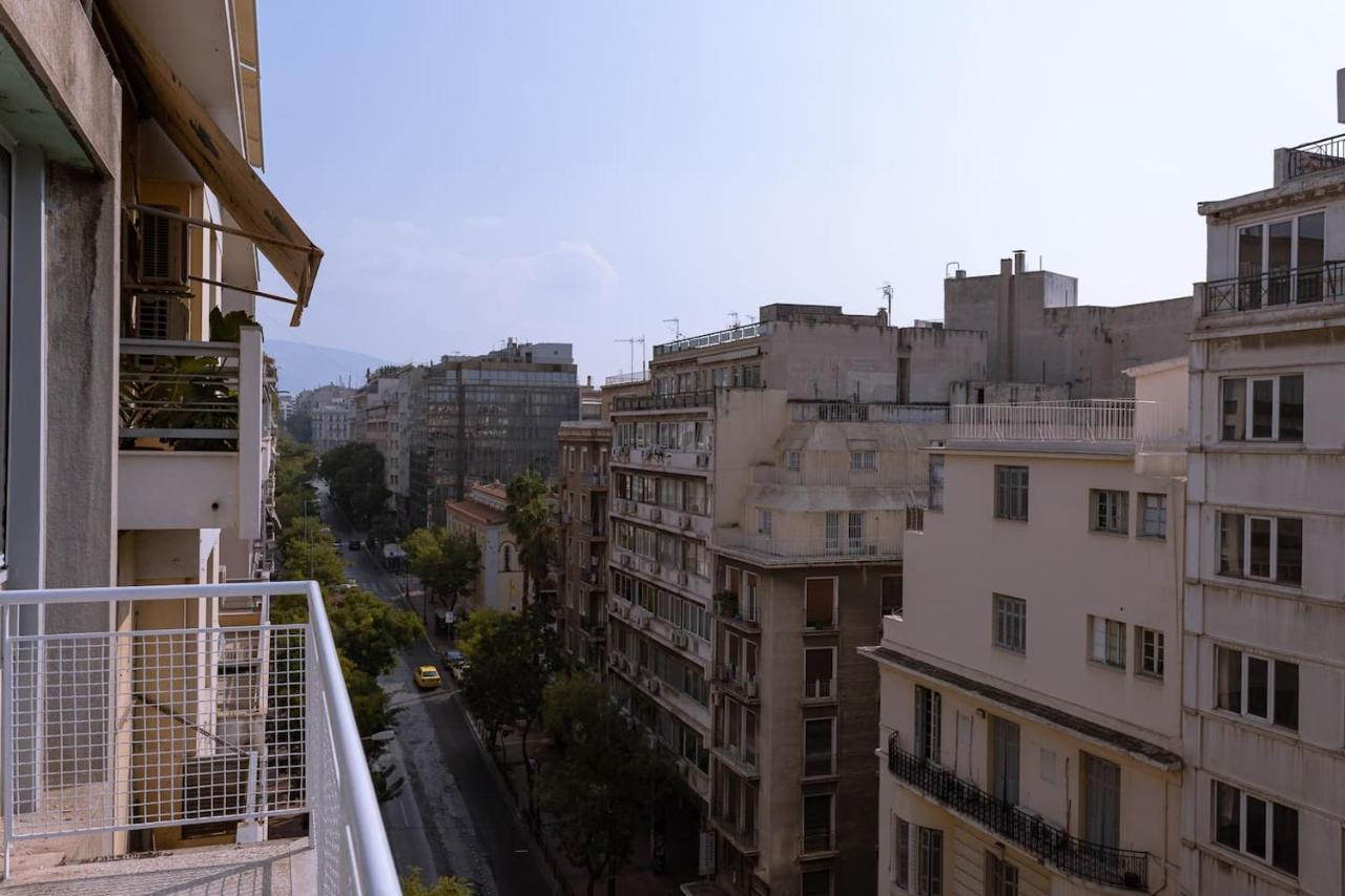 Luxury Penthouse On Akadimias With 2 Bed & 2 Bath Atenas Exterior foto